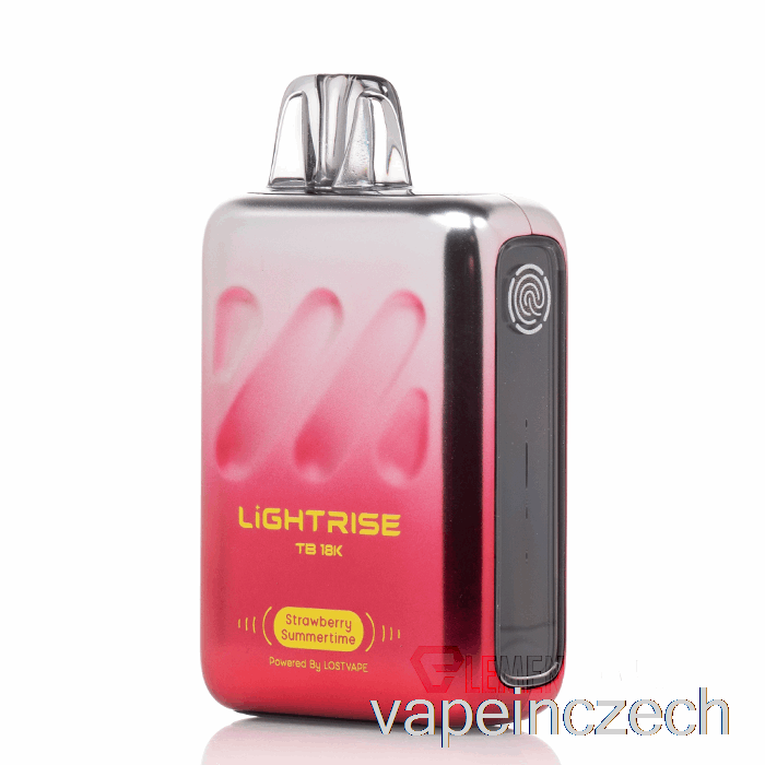 Lost Vape Lightrise Tb 18k Jednorázový Jahodový Letní Vape Bez Nikotinu